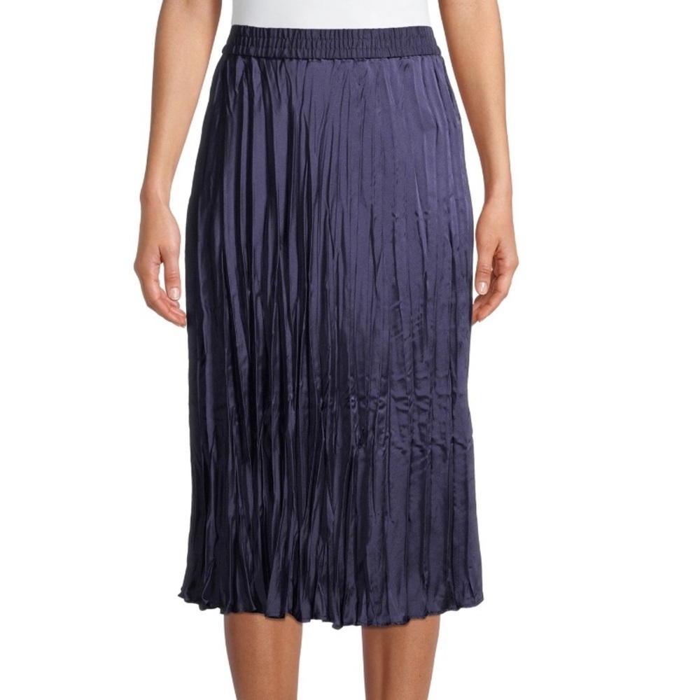 Women's Midi Crinkle Skirt